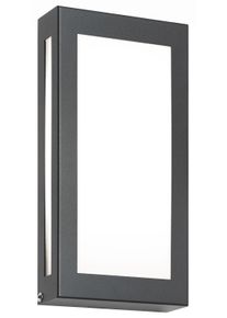 CMD AQUA LEGENDO Buiten muurverlichting LED Antraciet, 1-licht, Bewegingsmelder