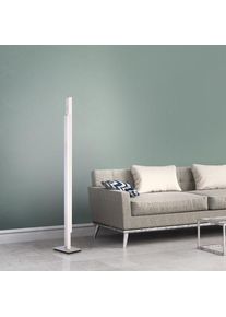 Paul Neuhaus Q-TOWER Lámpara de Pie LED Aluminio, 2 luces, Mando a distancia