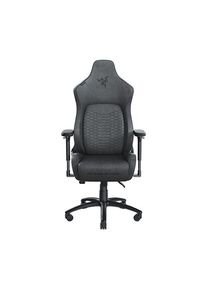 Razer Iskur Gaming Chair with Built-in Ergonomic Lumbar Support System - Multi-Layered Synthetic Leather - High Density Foam Cushions - Dark Gray Fabric - XL