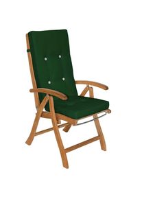 Detex® Set di 6 imbottiture per sedia - verde