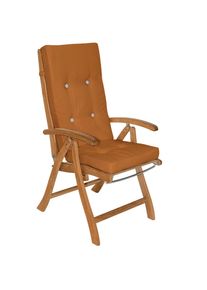 Detex® Set di 6 imbottiture per sedia marrone