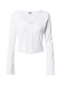 Urban Classics Dames Gebreid vest wit XS