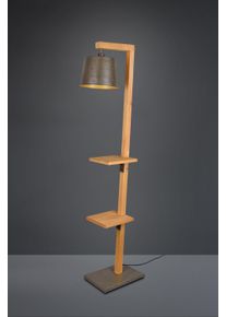 Trio-Leuchten Rodrigo Lampada da terra Marrone, 1-Luce