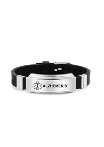 Silicone Medical ID Bracelet - 15 Options
