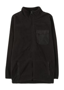 Urban Classics Jachetă fleece Băieţi negru, Mărimea 110-116