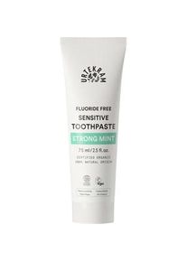 Urtekram Pflege Dental Care Fluoride Free Sensitive Toothpaste Strong Mint