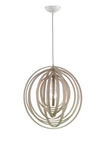 Trio BOOLAN pendant light Light wood, 1-light source