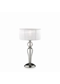 Ideal Lux Ideallux DUCHESSA Tafellamp Chroom, Transparant, Helder, 1-licht