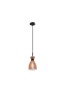 Faro Barcelona Retro Pendant Light copper, 1-light source