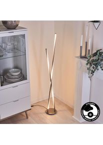 hofstein Concord Lámpara de Pie LED Plata, 1 luz