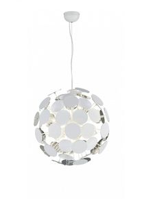 Trio DISCALGO pendant light white, 6-light sources