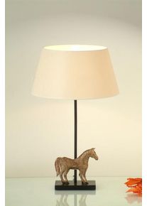 Holländer SOLISTI CAVALLO Tafellamp Bruin, Goud, Wit, 1-licht