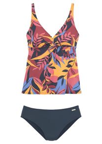 Sunseeker Tankini dla kobiet atramentowy / pomarańczowy / malinowy Rozmiar XS-S