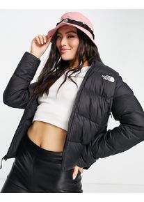 The North Face Hyalite Down hooded jacket in black