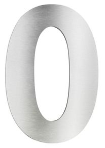 Numéros de maison LCD 0 Acier inoxydable