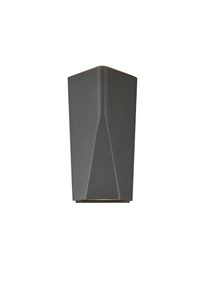 Trio TAY Buiten muurverlichting LED Antraciet, 2-lichts