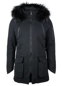 Trueprodigy Parka 'Harvey' Herren schwarz Größe L
