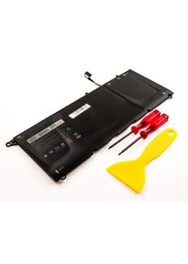 Accu voor Dell XPS 13 9360, als PW23Y, RNP72, TP1GT, 7,4 V, 7900 mAh, Li-Polymer