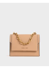 Chain Handle Evening Bag