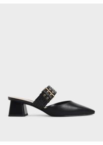 Grommet Strap Mules