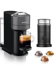 Nespresso , Kapselmaschine &raquo;ENV 120.GY Vertuo Next, grau&laquo;, mit Aeroccino Milchaufsch&auml;umer im Wert von 75,- UVP , grau , Kaffeemaschine