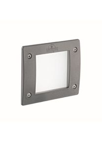 Ideal Lux LETI Aussenwandleuchte Grau, 1-flammig
