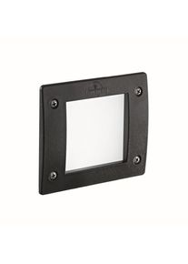 Ideal Lux LETI Aussenwandleuchte Schwarz, 1-flammig