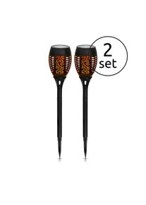 lampe solaire Globo SOLAR LED Noir, 1 lumière