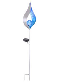 lampe solaire Globo SOLAR LED Argenté, 1 lumière
