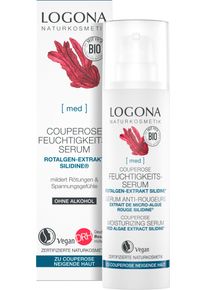 Logona , Gesichtsserum &raquo;med Couperose Feuchtigkeits-Serum&laquo; , farblos , NaTrue zertifizierte Naturkosmetik mit veganer Formel