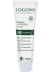 Logona , Haarfarbe &raquo;Pflanzen-Haarfarbe Creme&laquo; , braun , NaTrue zertifizierte Naturkosmetik mit veganer Formel