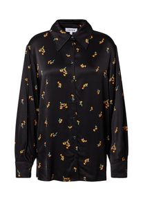 EDITED Dames Blouse 'Ramona' pastelgroen / oranje / zwart XXS