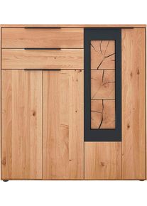 WÖSTMANN MARKENMÖBEL , Highboard, Modell 4253 und 4253B, wahlweise mit Beleuchtung