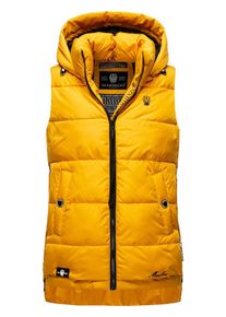 Marikoo Dames Bodywarmer 'Zarinaa' goudgeel L