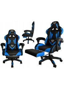 ISO Játék szék - fekete-kék, 8978