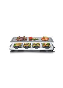 Severin , Raclette &raquo;RG 2374&laquo;, 1500 W , schwarz , Stufenlose Temperaturregelung