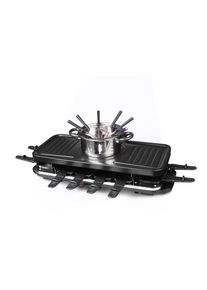 Silva Homeline , Raclette und Fondue-Set &raquo;PK-RF 120&laquo;, 1600 W , schwarz , 12 Holzspatel