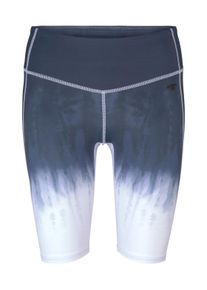 Tom Tailor Damen Skinny Fit Shorts, blau, Farbverlauf / Dip-Dye, Gr. XS,