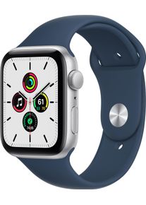 Apple Watch SE (44 mm, Aluminium), Sportuhr + Smartwatch