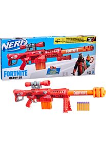 Hasbro , Blaster &raquo;Nerf Fortnite Heavy SR&laquo;, mit 6 Nerf Mega Darts , rot