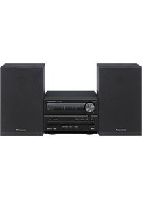 Panasonic , Microanlage »SC-PM254EG«, (Bluetooth Digitalradio (DAB+)-FM-Tuner mit RDS 20 W) , schwarz , Uhr mit Timerfunktion