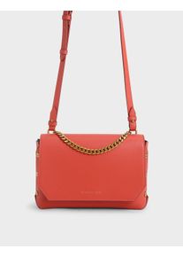 Chain Handle Shoulder Bag