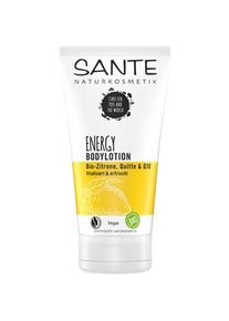 Sante Naturkosmetik Körperpflege Lotionen Energy Bodylotion Bio-Zitrone & Quitte & Q10 150 ml