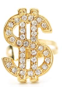 Bague en or Pimp Daddy Glitter Dollar