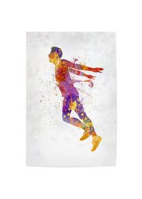 Poster "Watercolor winner runner-b" artboxONE Plakater - 18x13 cm