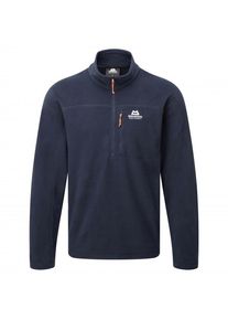 Mountain Equipment Micro Zip Tee Fleece jumper Men (XXL, blue)