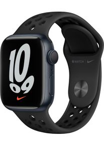 Apple Watch Nike Series 7 (41 mm, Aluminium), Sportuhr + Smartwatch