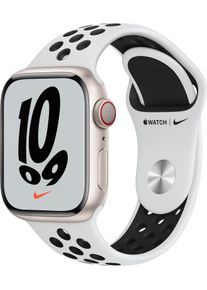 Apple Watch Nike Series 7 (41 mm, Aluminium, 4G), Sportuhr + Smartwatch