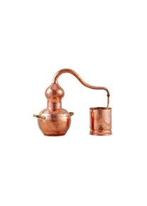ich-zapfe Destille, Destilliergerät, Destillationsapparatur - Alembic, Kupfer 1L