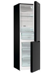 Gorenje , K&uuml;hl-/Gefrierkombination, NK79C0DBK, 185 cm hoch, 60 cm breit , schwarz , Akustisches Warnsignal bei Temperaturerh&ouml;hung im K&uuml;hlteil